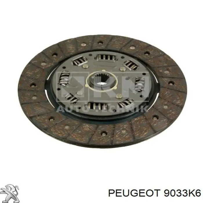 Купить 9033K6 Peugeot/Citroen Ролик двери боковой (сдвижной) правый центральный