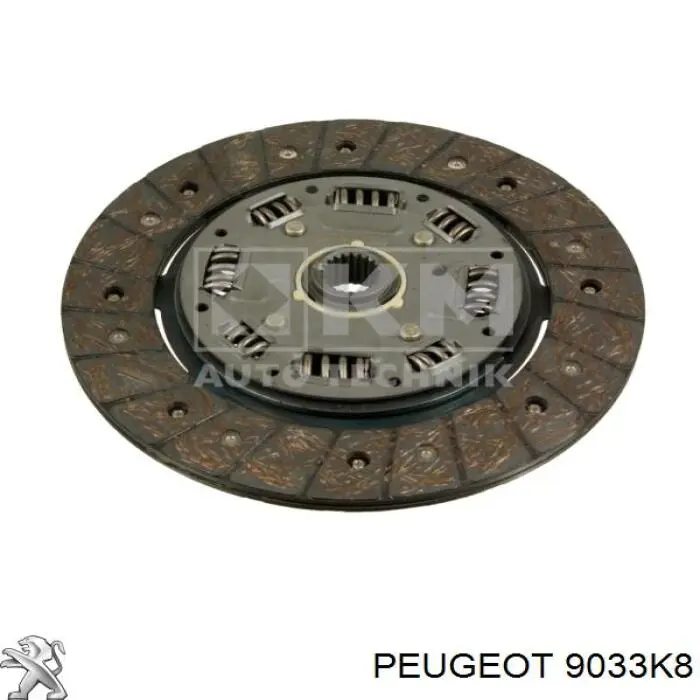 Купить 9033K8 Peugeot/Citroen Ролик двери боковой (сдвижной) правый нижний