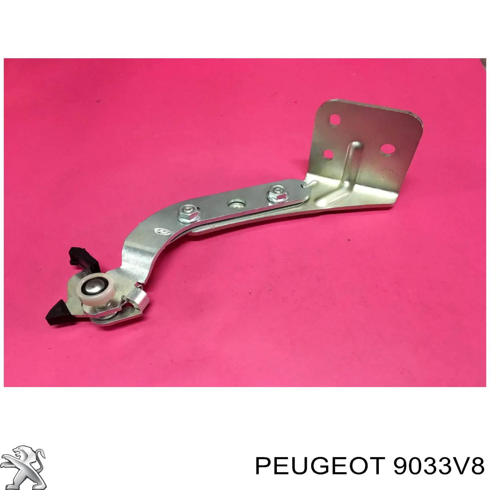 Ролик двери боковой (сдвижной) правый нижний 9033V8 Peugeot/Citroen