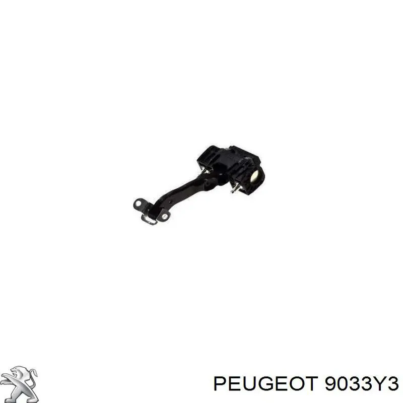 9033Y3 Peugeot/Citroen ролик двери боковой (сдвижной левый центральный)