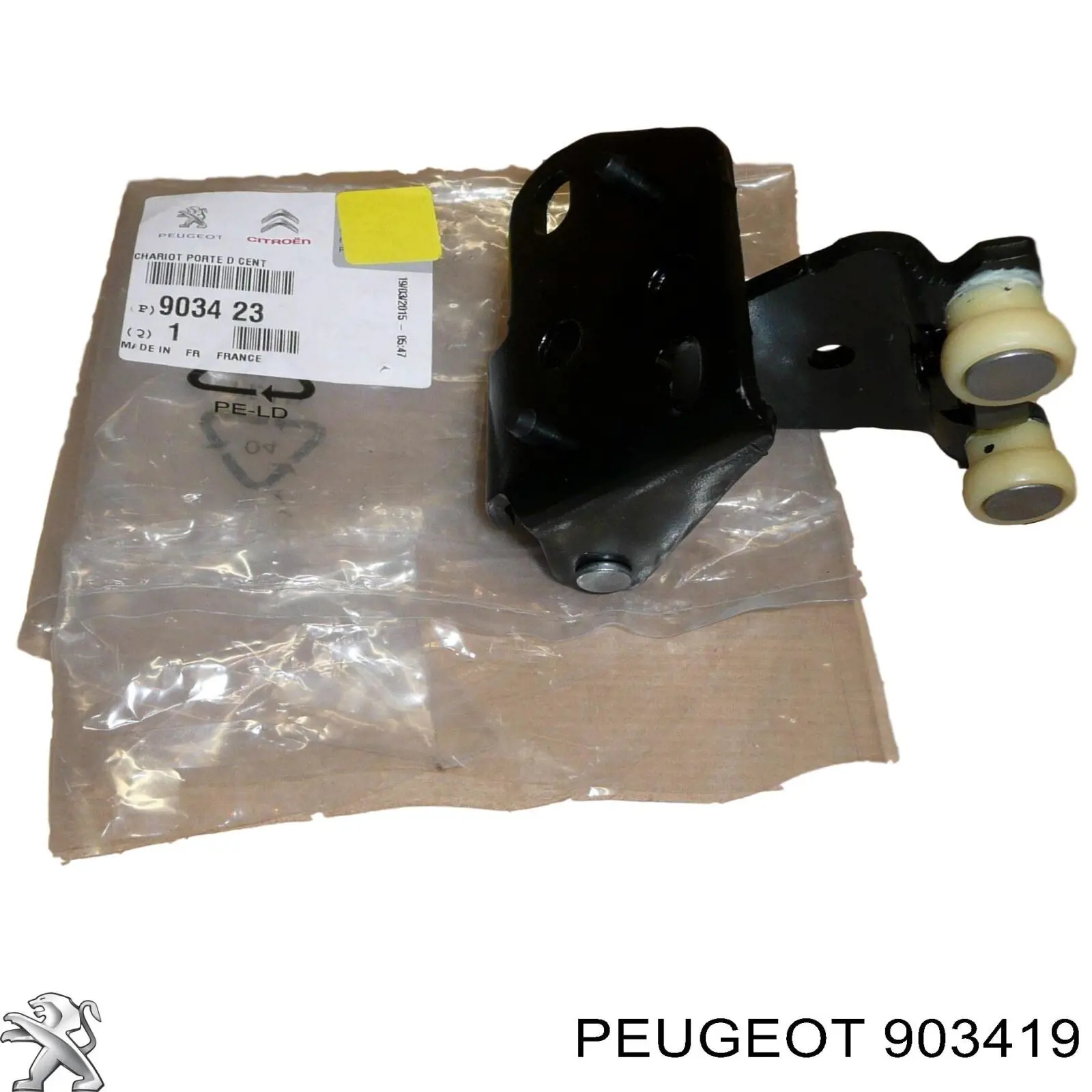 Ролик двери боковой (сдвижной) правый верхний FT95540 Fast