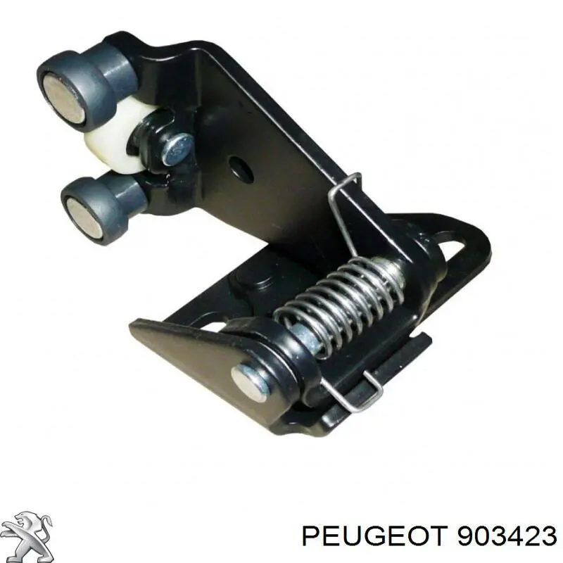 903423 Peugeot/Citroen rolo direito central da porta lateral (deslizante)
