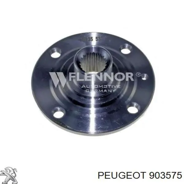 Петля двери передней левой 903575 Peugeot/Citroen