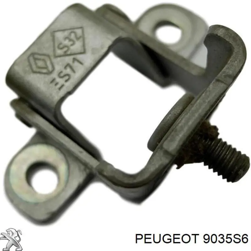 Петля двери задней правой 9035S6 Peugeot/Citroen