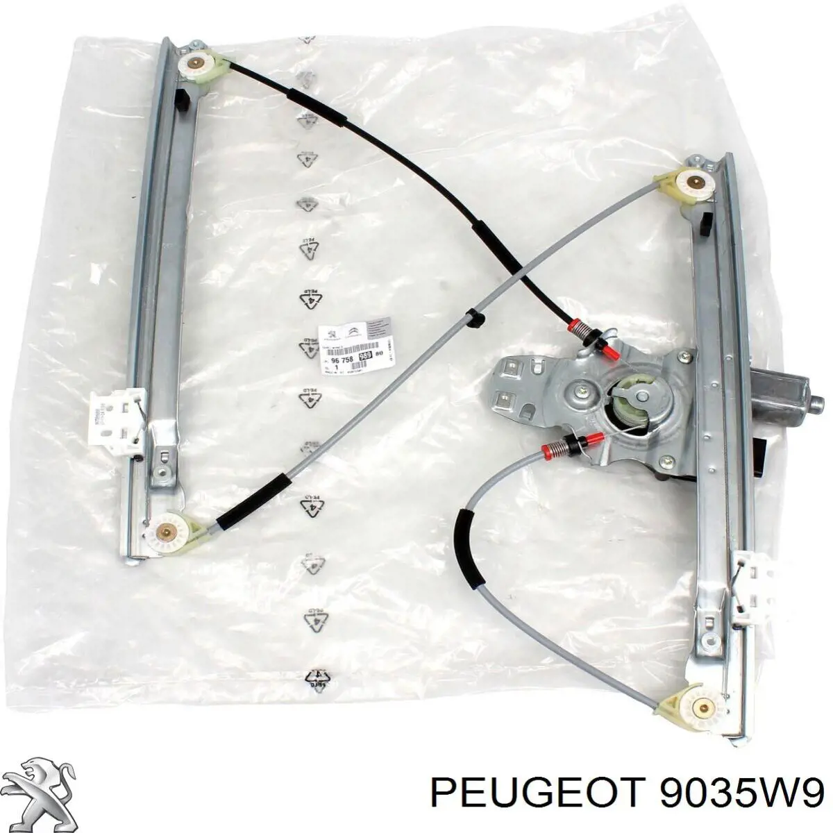Gozno da porta dianteira esquerda 9035W9 Peugeot/Citroen