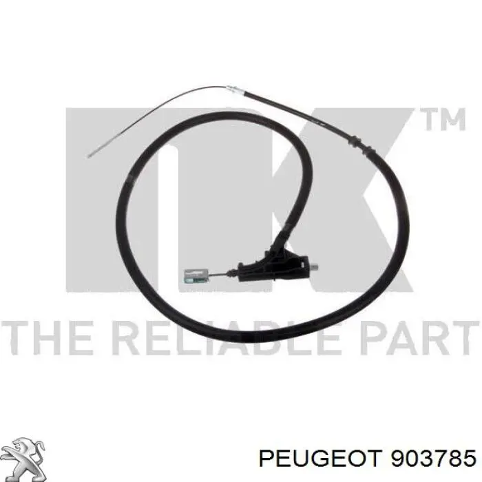 903785 Peugeot/Citroen Петля задней левой двери