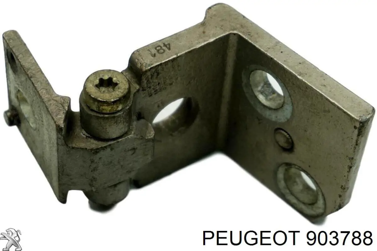 903788 Peugeot/Citroen Завеса двери задней правой