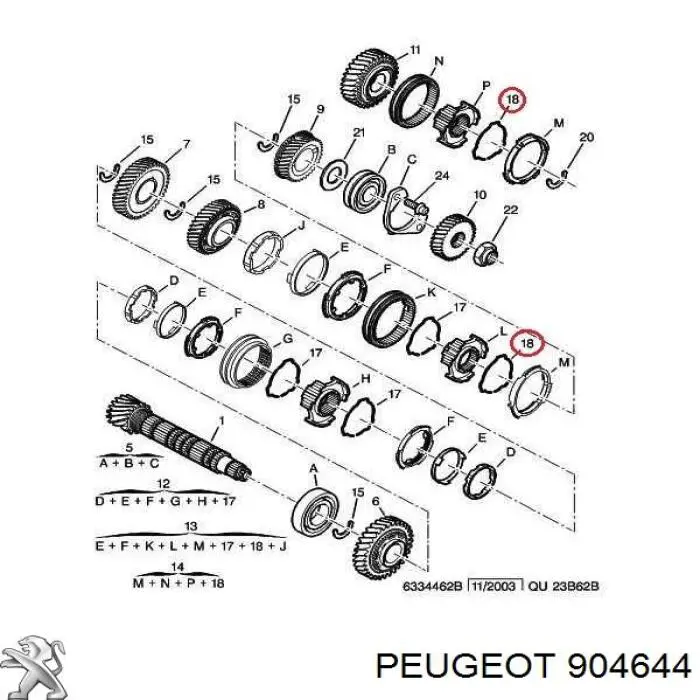  904644 Peugeot/Citroen