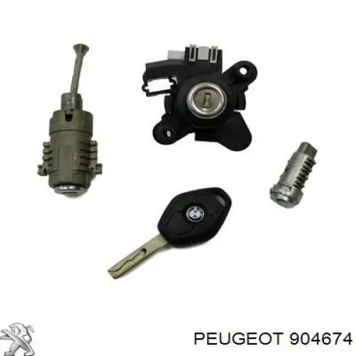 Купить 904674 Peugeot/Citroen Петля-зацеп (ответная часть) замка сдвижной двери