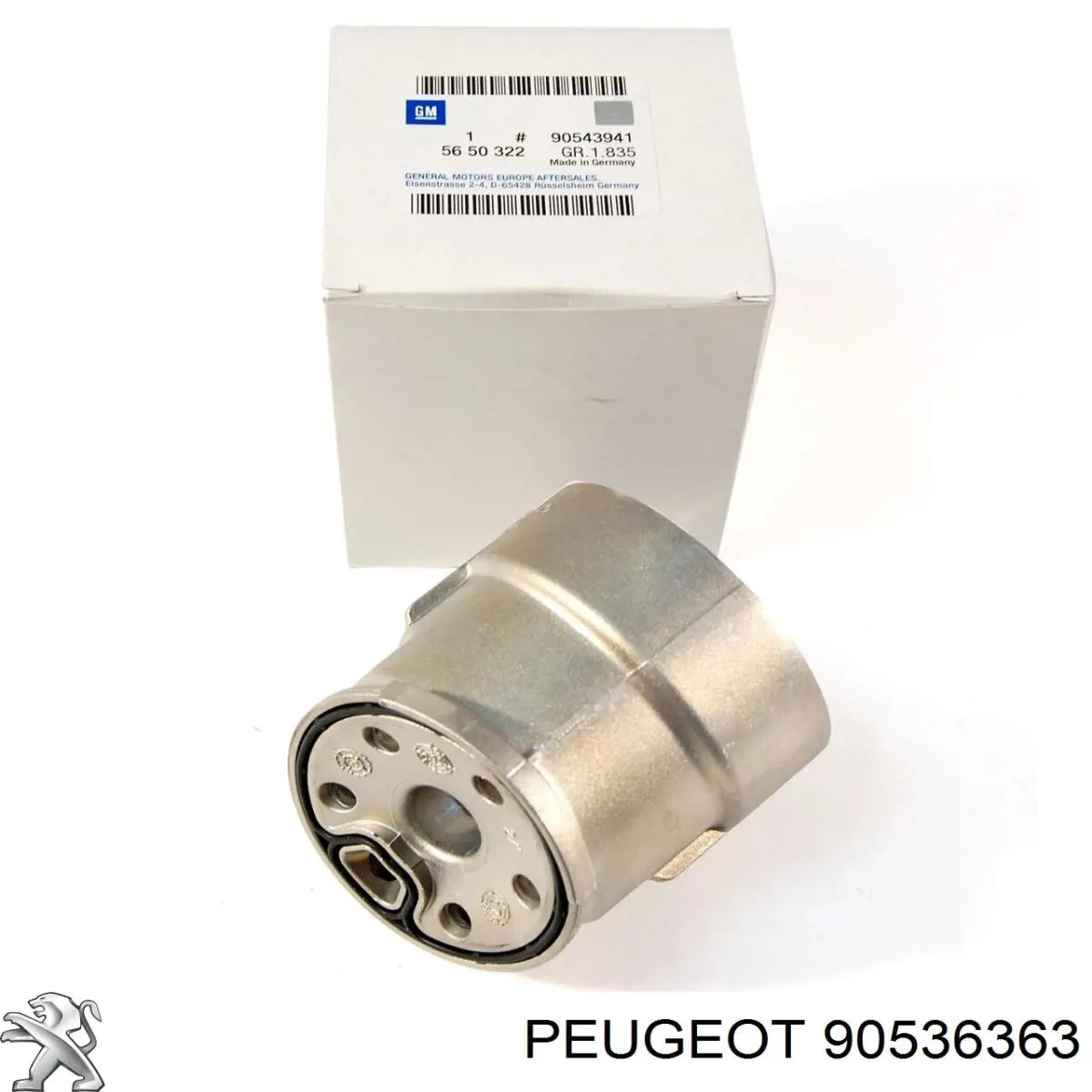 Купить 90536363 Peugeot/Citroen Прокладка адаптера маслянного фильтра