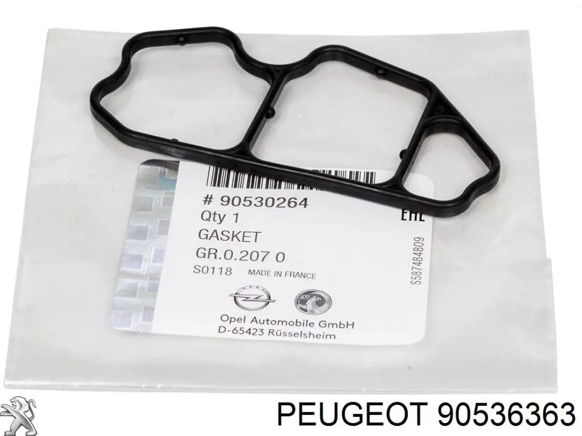 Прокладка масляного фильтра 90536363 Peugeot/Citroen