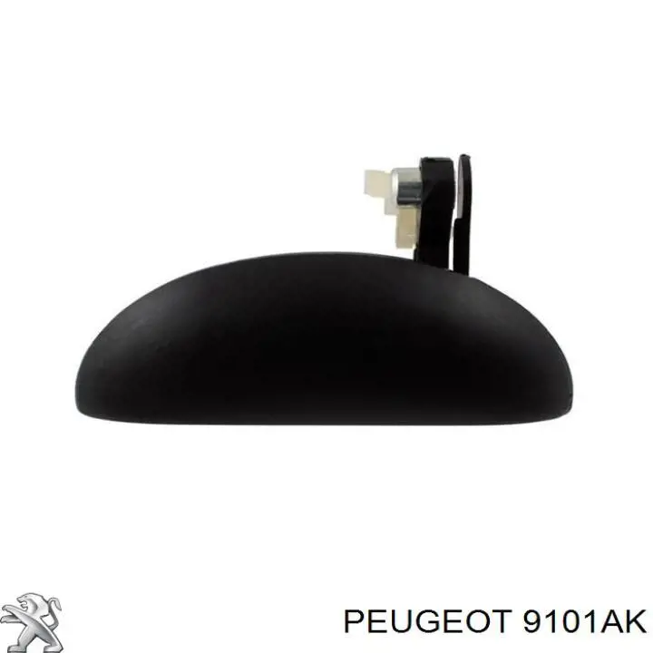 9101AK Peugeot/Citroen Ручка передней двери наружная, левая