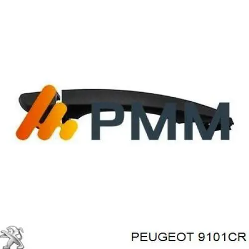 9101CR Peugeot/Citroen ручка двери передней наружная правая