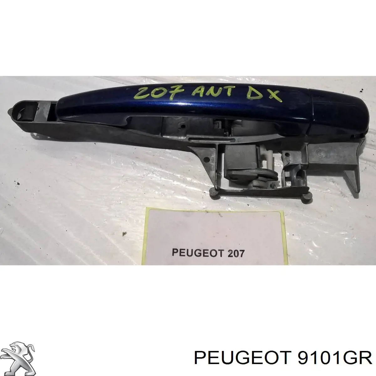 Наружная ручка сдвижной двери Пежо Партнер Tepee ⚙️ (Peugeot Partner)