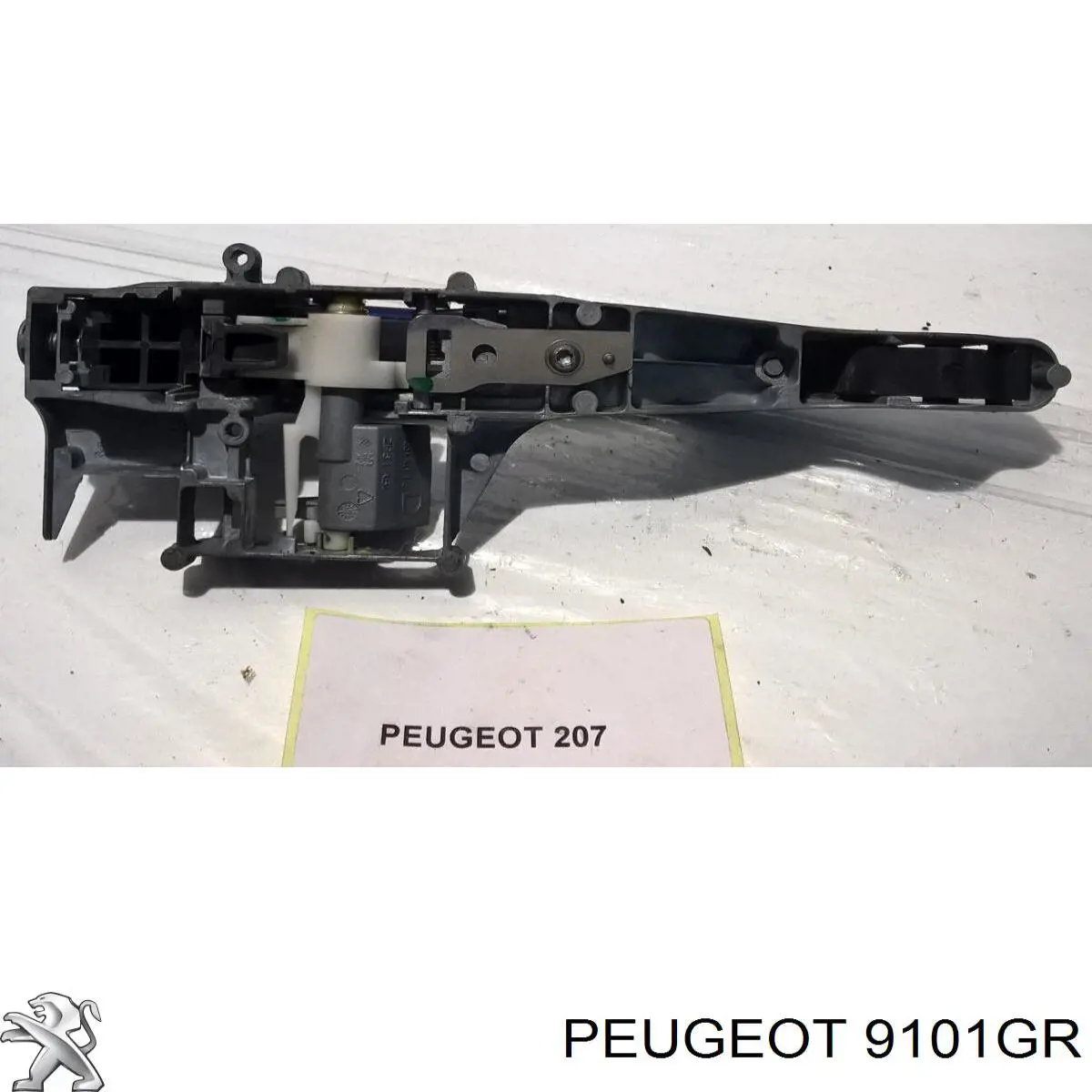 Ручка двери боковой/сдвижной, наружная Peugeot/Citroen 9101GR цена, от 12.81 USD