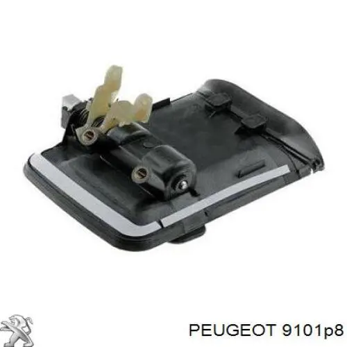 9101P9 PEUGEOT Manecilla de puerta corrediza exterior derecha original y equivalente