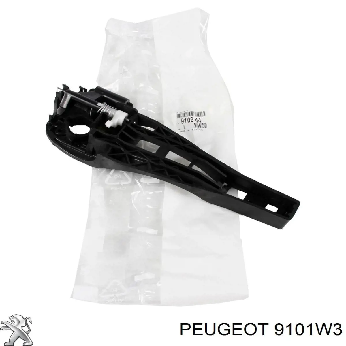 Купить 9101W3 Peugeot/Citroen Ручка двери передней наружная левая