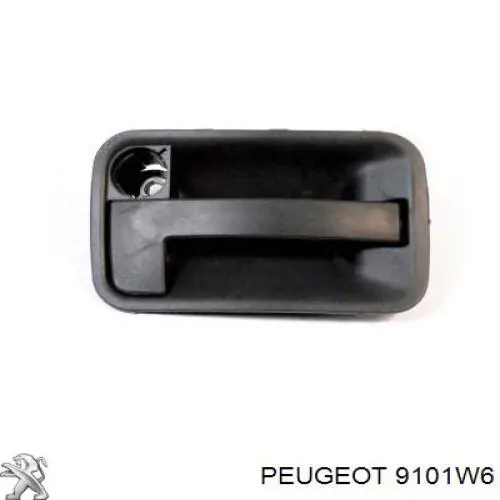 Ручка двери задней наружная левая Peugeot/Citroen 9101W6 цена, от 35.13 USD