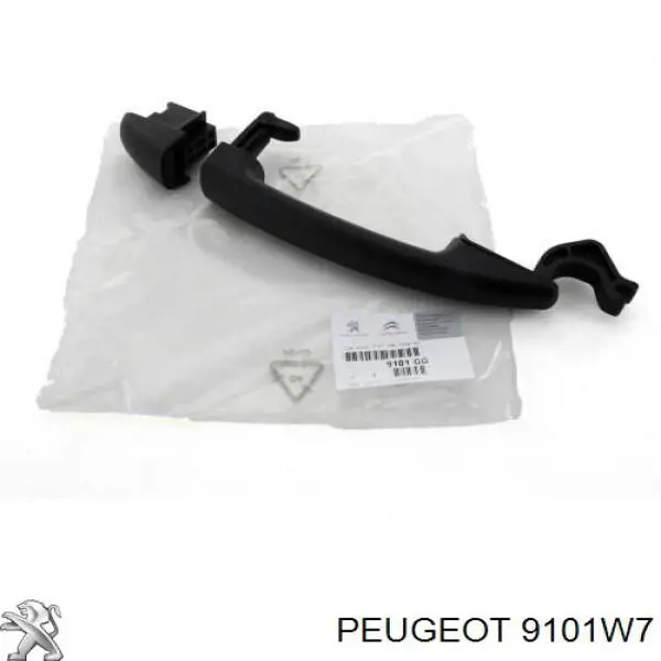 Ручка двери боковой/сдвижной, наружная правая Peugeot/Citroen 9101W7 цена, от 17.84 USD