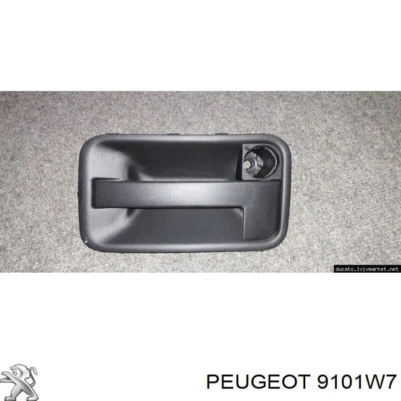 Купить 9101W7 Peugeot/Citroen Ручка боковой двери наружная правая