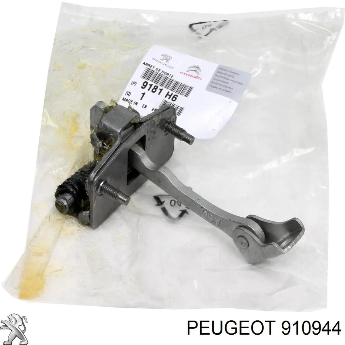 Держатель наружной ручки двери передней левой Peugeot/Citroen 910944 цена, от 19.00 USD