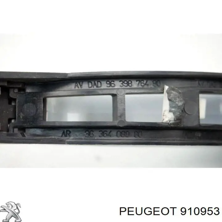 Suporte de maçaneta externa da porta dianteira esquerda para Peugeot 307 (3A, 3C)