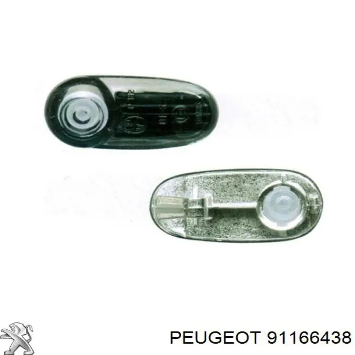 Поворотник левый 89020827 Opel