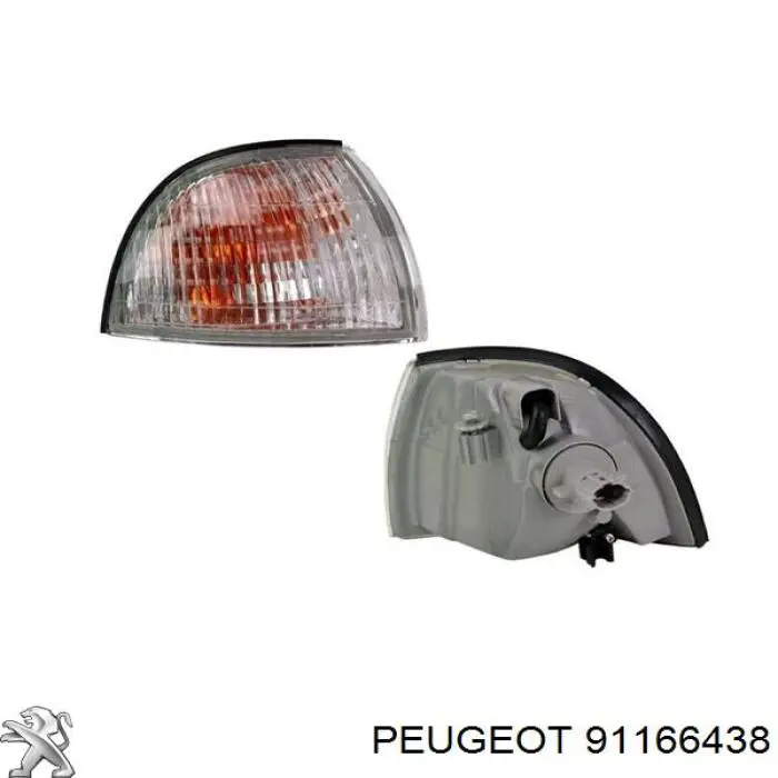 89020827 Opel Передний фонарь указателя поворота
