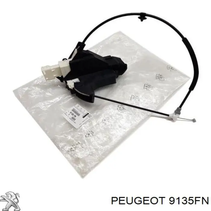 Fecho da porta dianteira esquerda Peugeot 407 SW 6E