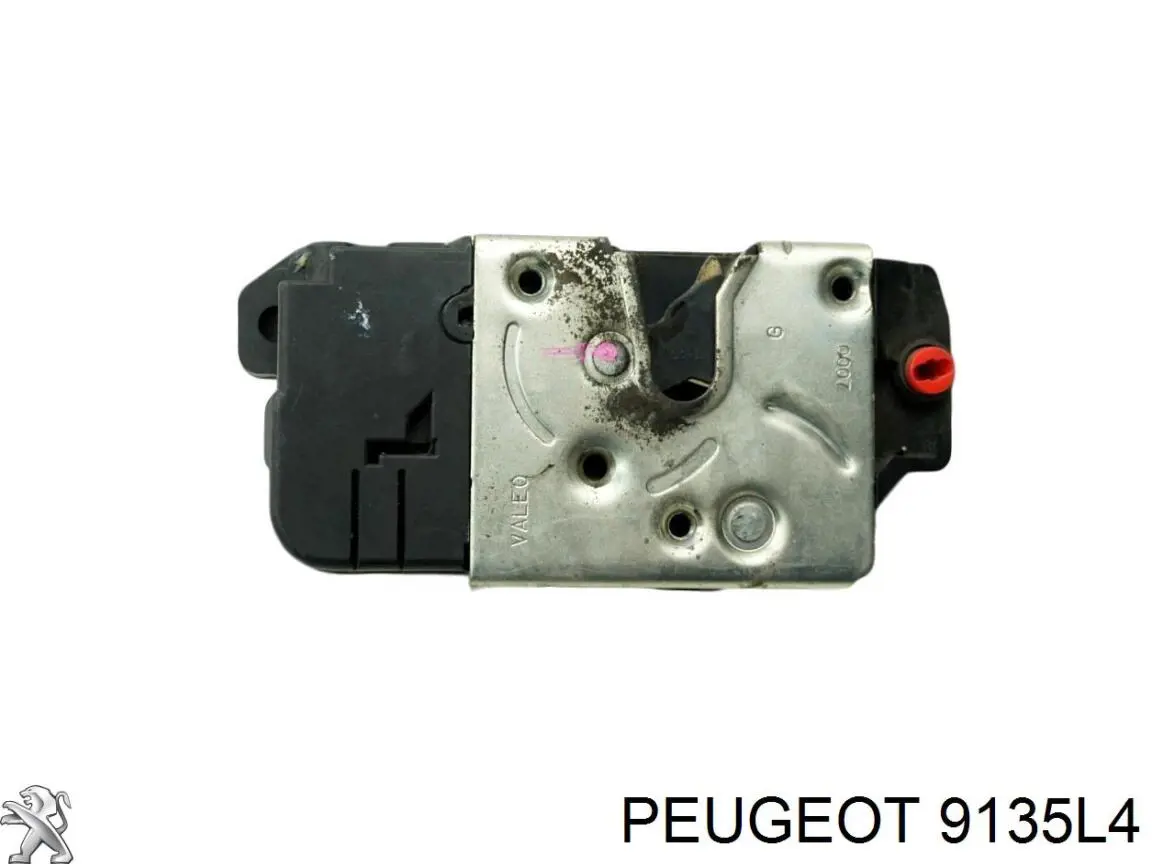 Fecho da porta dianteira esquerda para Citroen C8  EA, EB