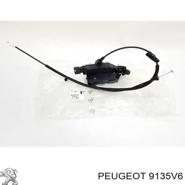 9135V6 Peugeot/Citroen Замок двери водителя