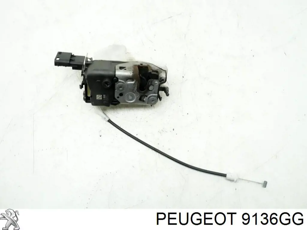 Замок двери передней правой 9800624680 Peugeot/Citroen