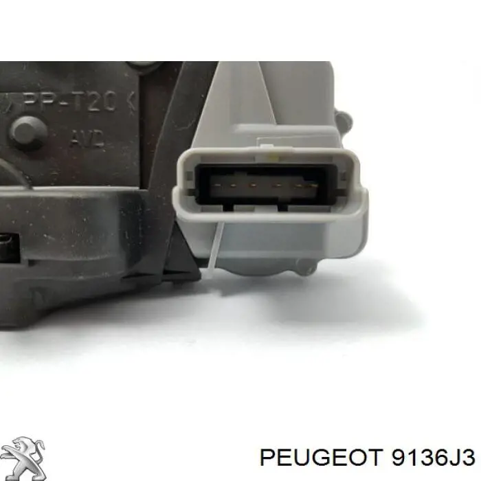 Купить 9136J3 Peugeot/Citroen Замок передней правой двери