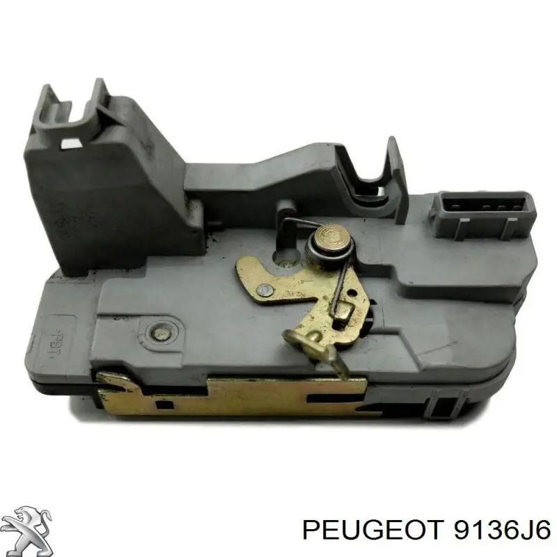 Купить 9136J6 Peugeot/Citroen Замок передней правой двери