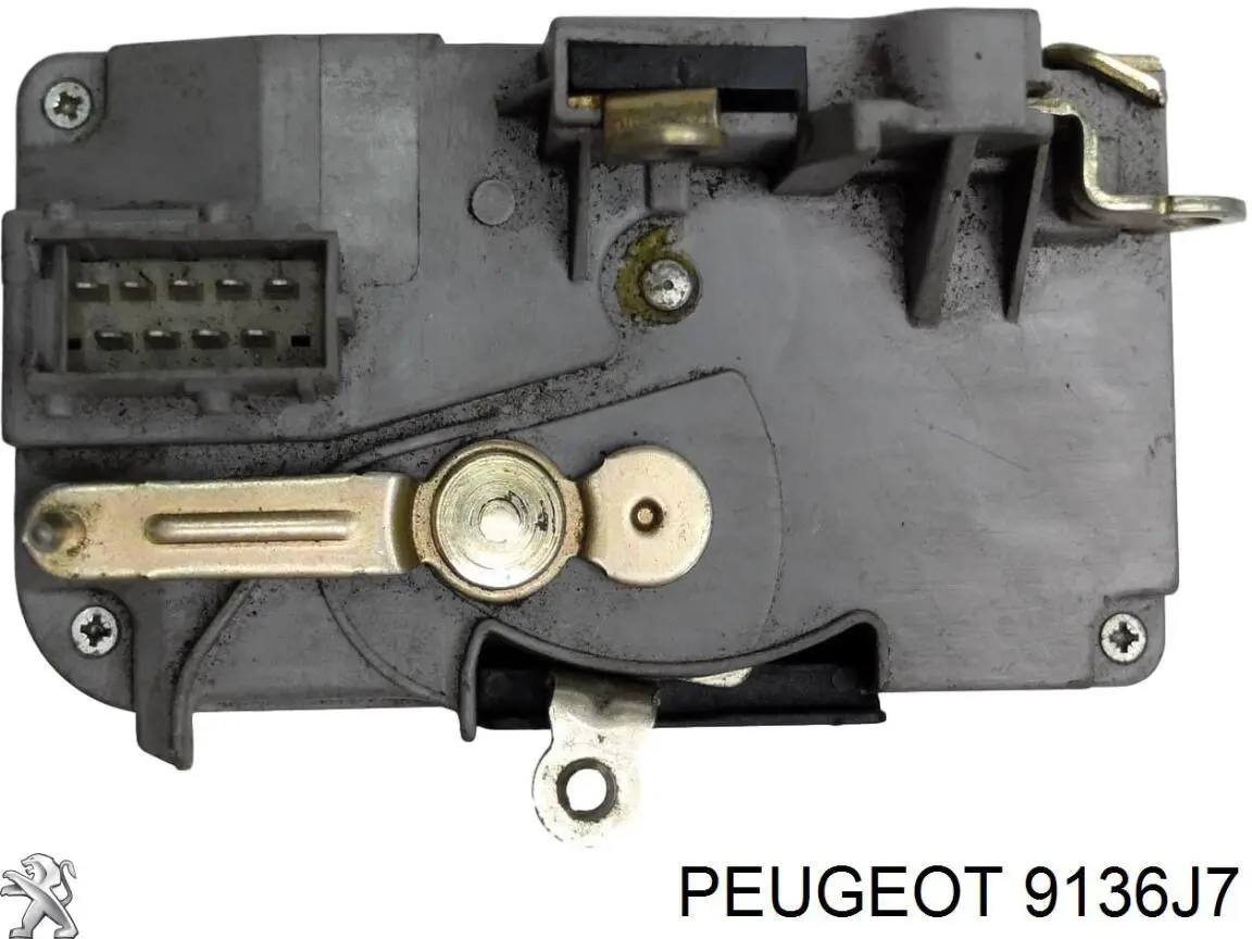9136J7 Peugeot/Citroen замок двери передней правой