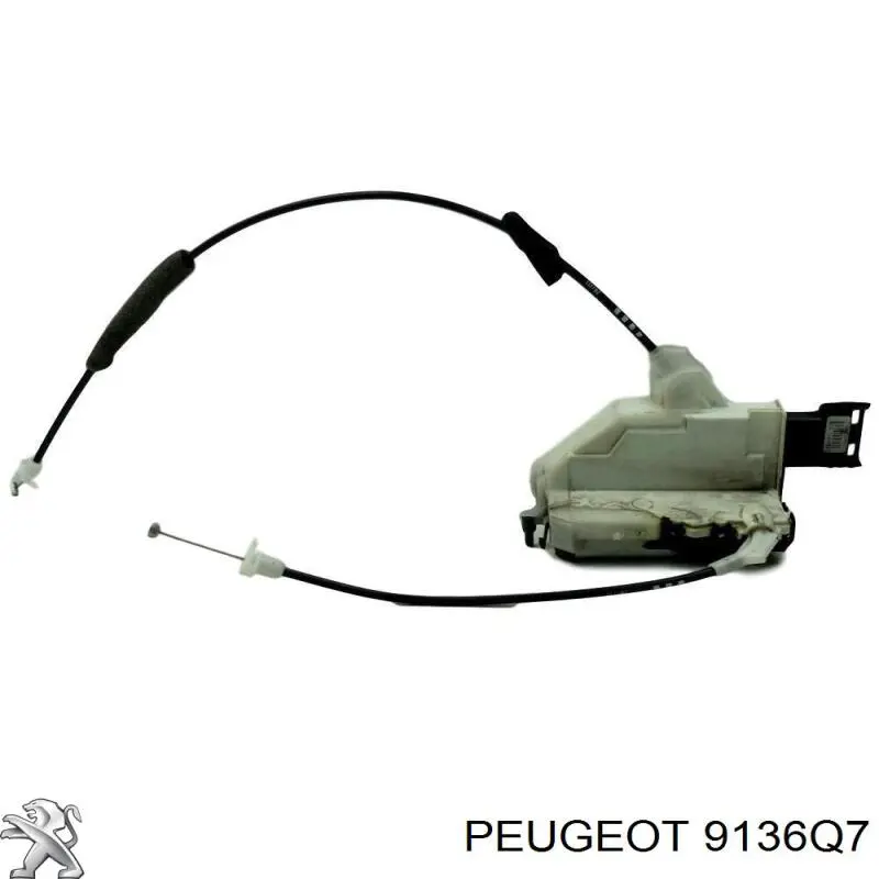 Купить 9136Q7 Peugeot/Citroen Замок передней правой двери