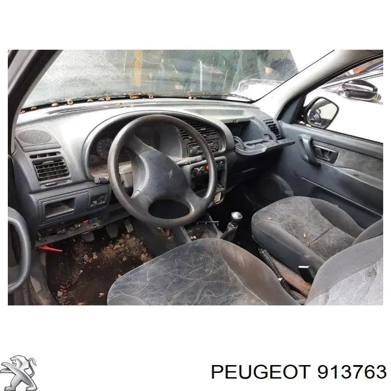 Купить 913763 Peugeot/Citroen Замок двери боковой сдвижной левой