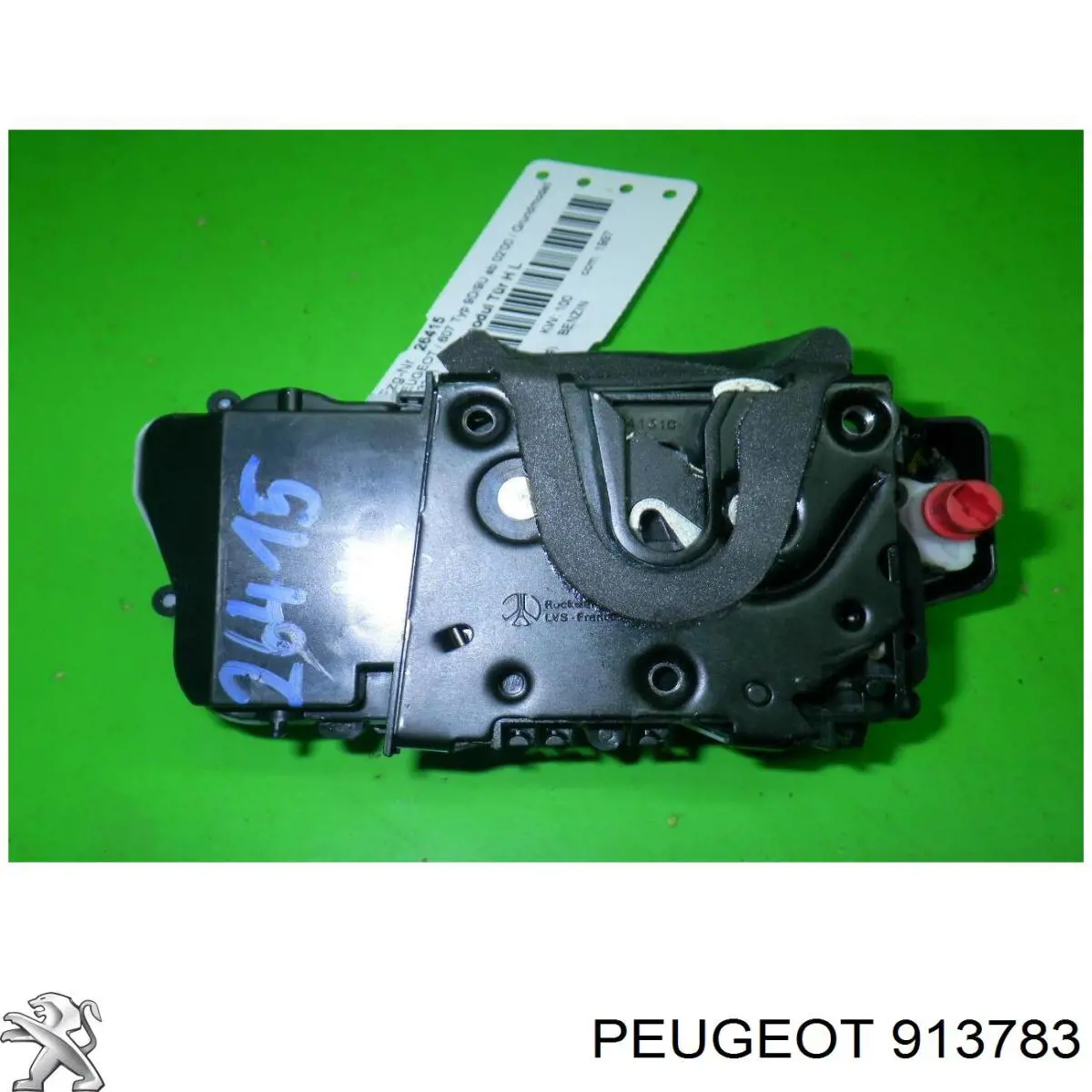 Замок двери задней левой на Peugeot 607  9D, 9U