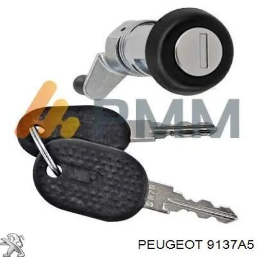 Замок двери задней правой распашной Peugeot/Citroen 9137A5 цена, от 93.24 USD