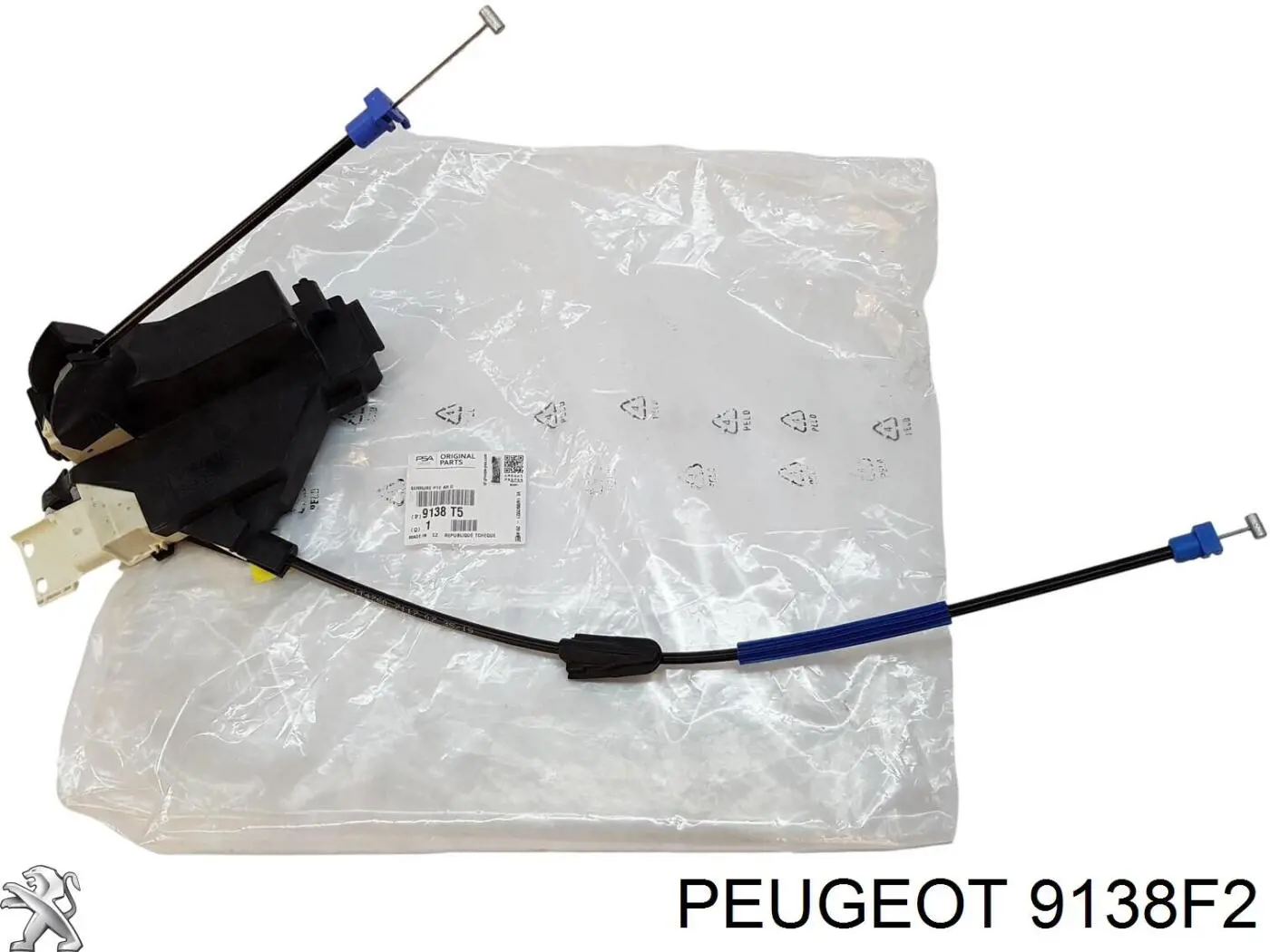 Замок задней двери, правой Peugeot/Citroen 9138F2 цена, от 63.34 USD