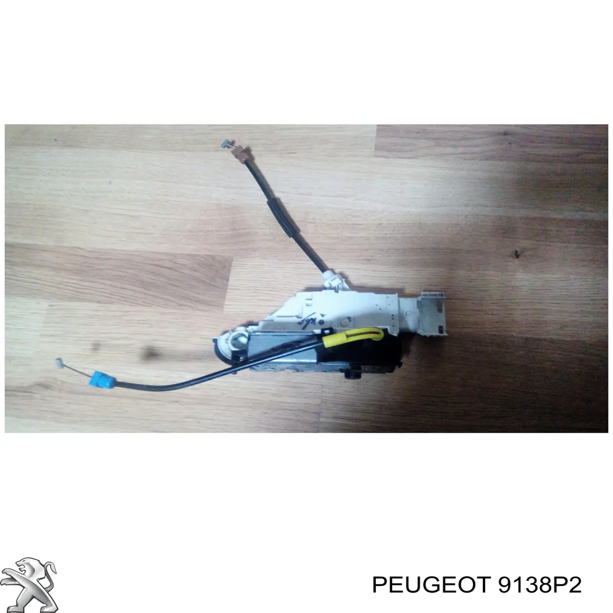 9138P2 Peugeot/Citroen fecho da porta traseira direita batente