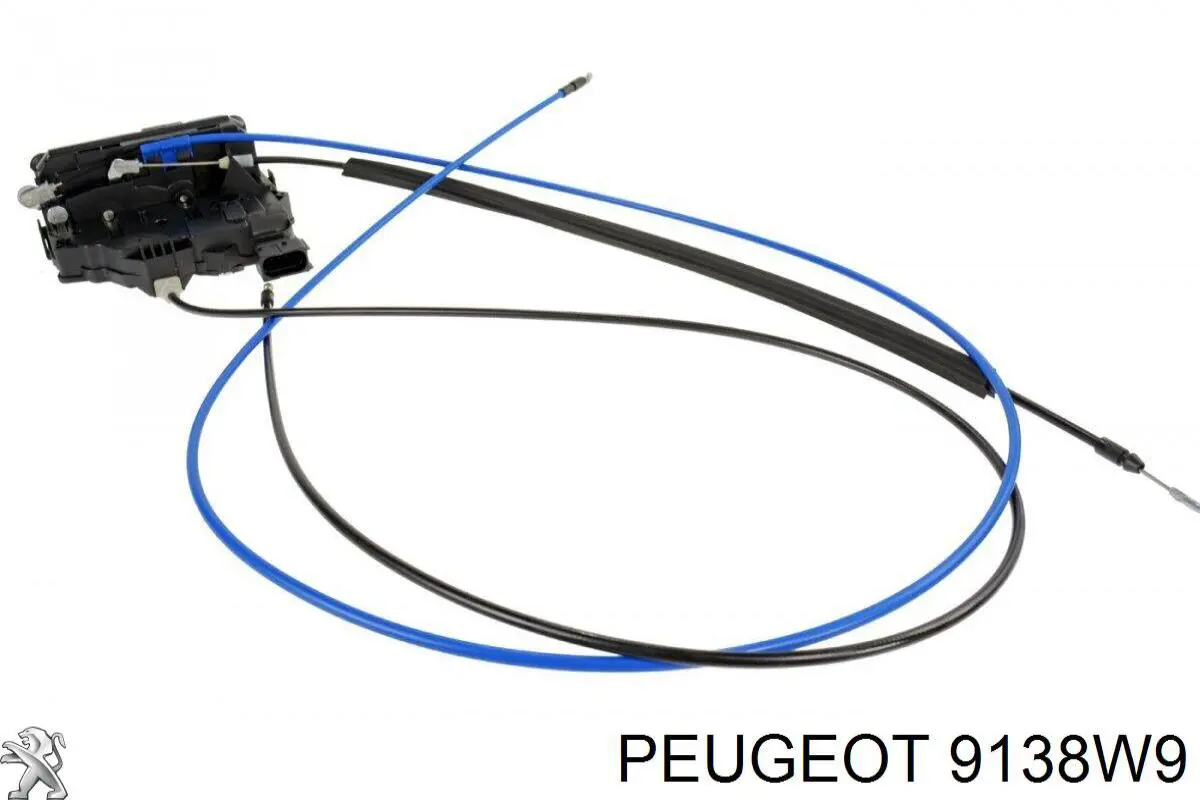 Купить 9138W9 Peugeot/Citroen Замок двери сдвижной