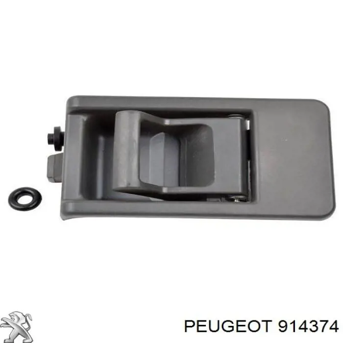 Manecilla de puerta corrediza interior derecha 914374 Peugeot/Citroen