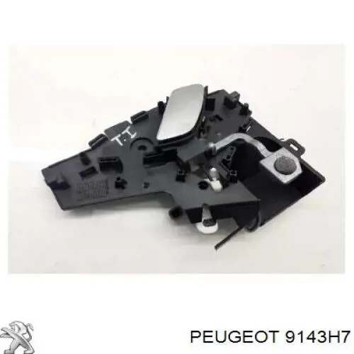 Ручка двери передней внутренняя левая 9143H7 Peugeot/Citroen