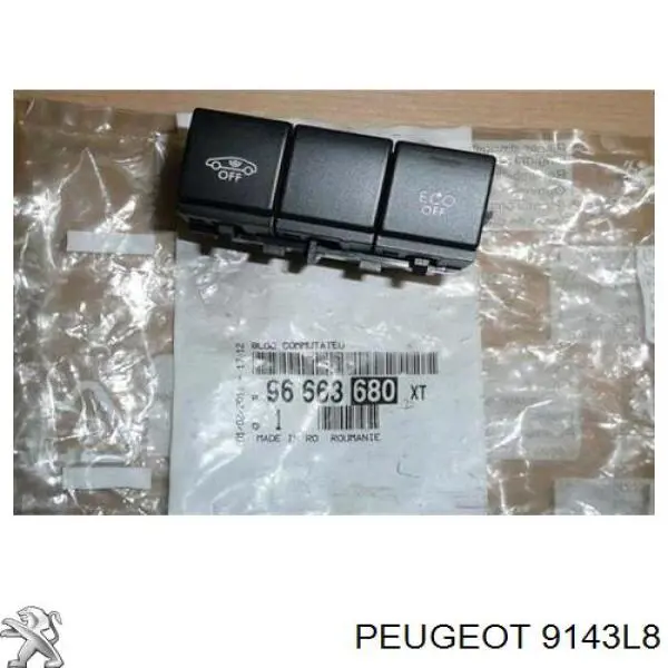 Ручка подлокотника двери передней внутренняя левая Peugeot/Citroen 9143L8 цена, от 3.99 USD