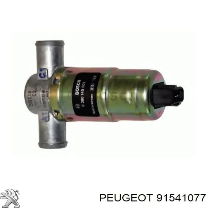 91541077 Peugeot/Citroen клапан (регулятор холостого хода)