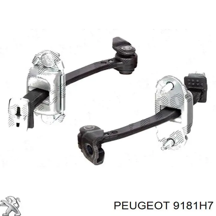 Купить 9181H7 Peugeot/Citroen Ограничитель задней двери