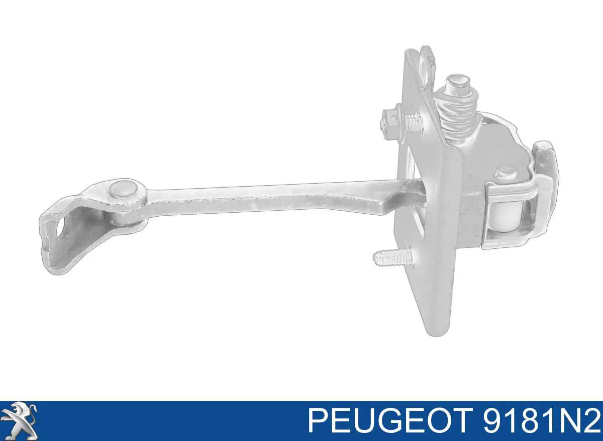 Ограничитель открывания двери передний Peugeot/Citroen 9181N2