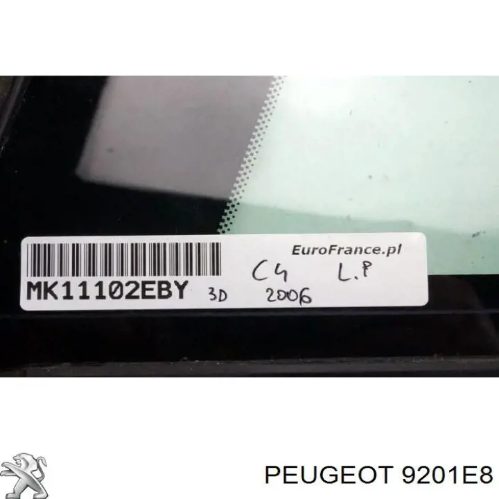 Стекло треугольное двери передней левой Peugeot/Citroen 9201E8 цена, от 28.12 USD