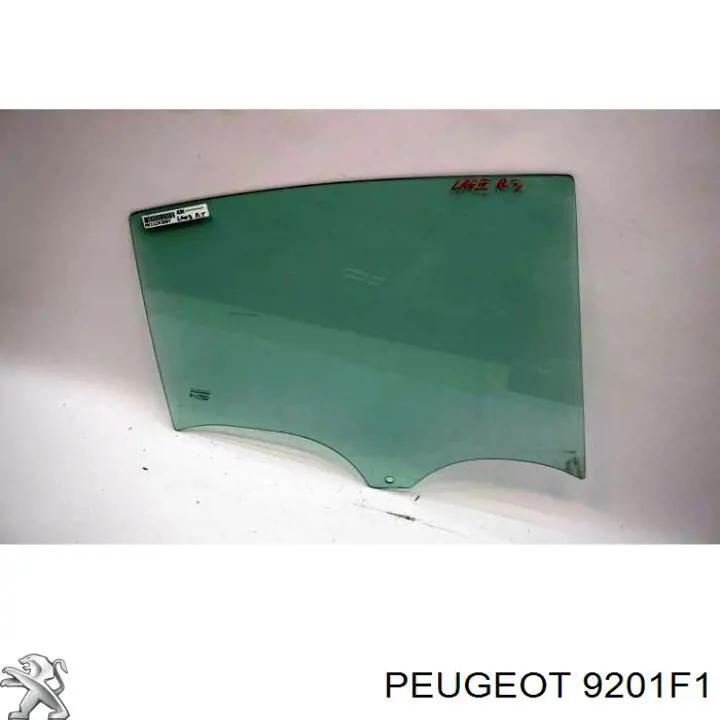Стекло двери передней левой 9201F1 Peugeot/Citroen